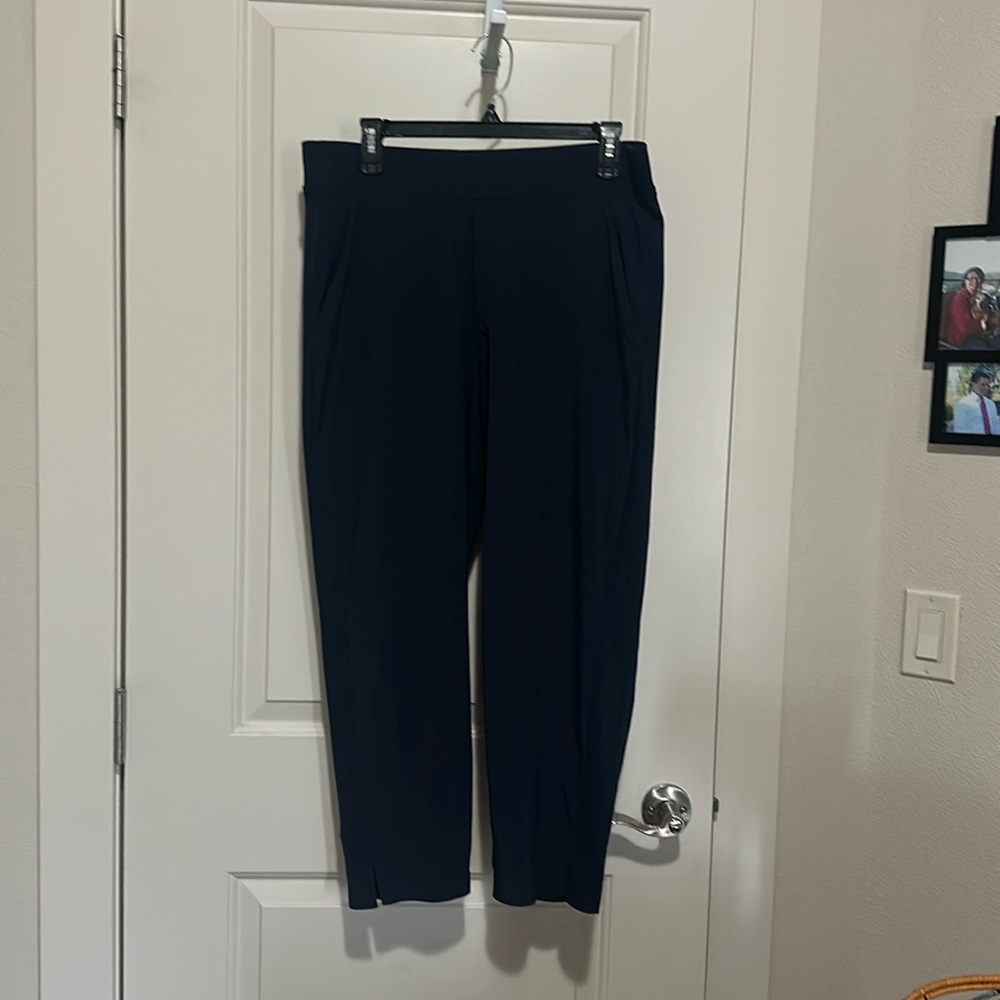 Athlete Petite Brooklyn pants, 12P, navy